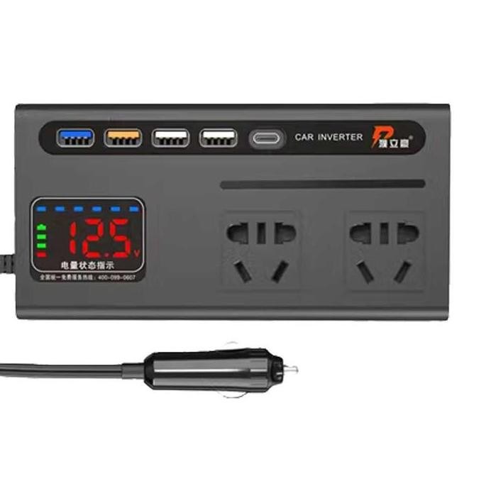 Power Inverter Dc to AC 220V 12v 24v Car Charger Mobil Converter murah