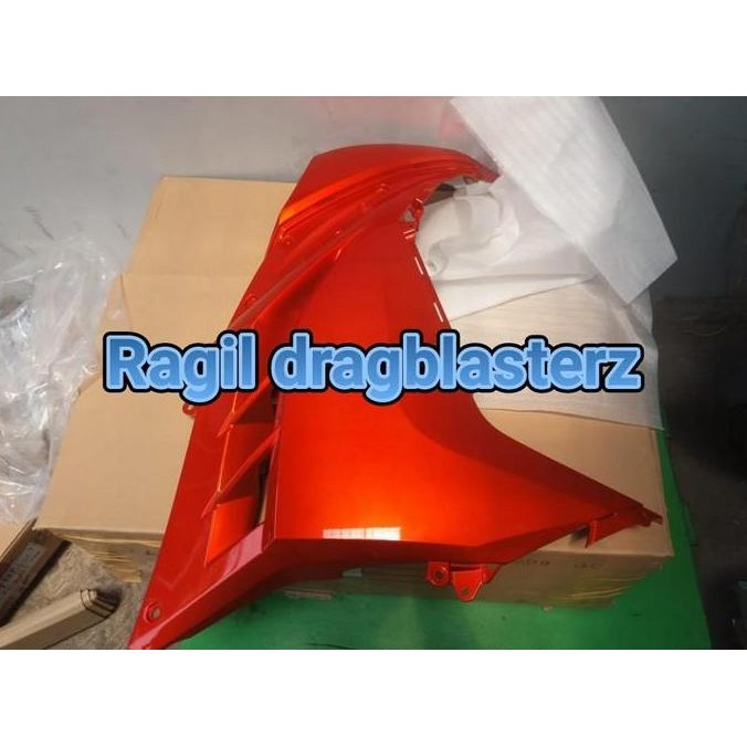 fairing atas ninja 250 fi orange kanan orinal kawasaki
