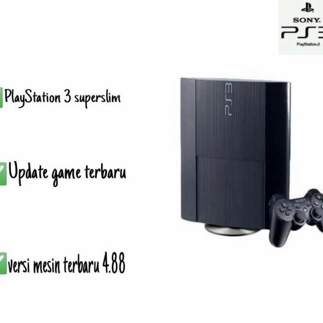 PS3 SUPERSLIM HFW/CFW FULL GAME 500GB+2STIK
