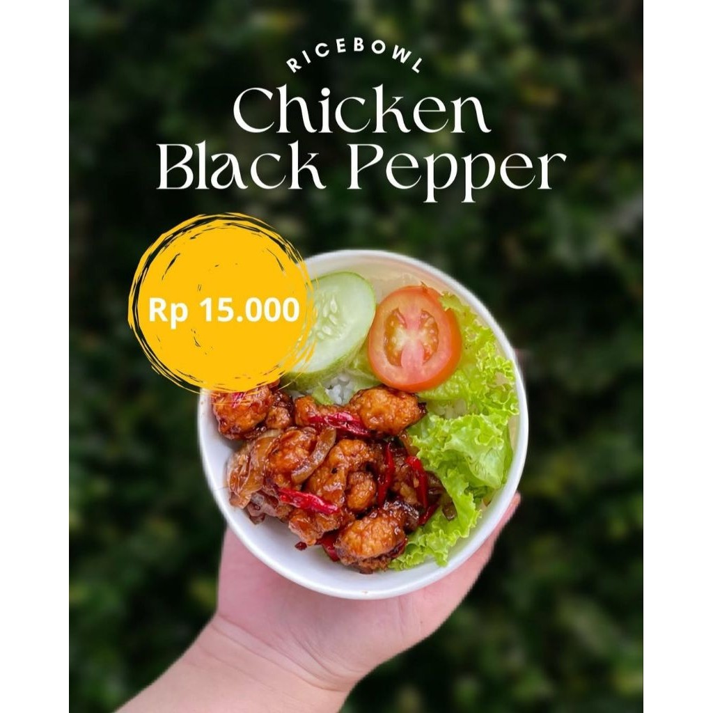 

Ricebowl Chicken Black Pepper