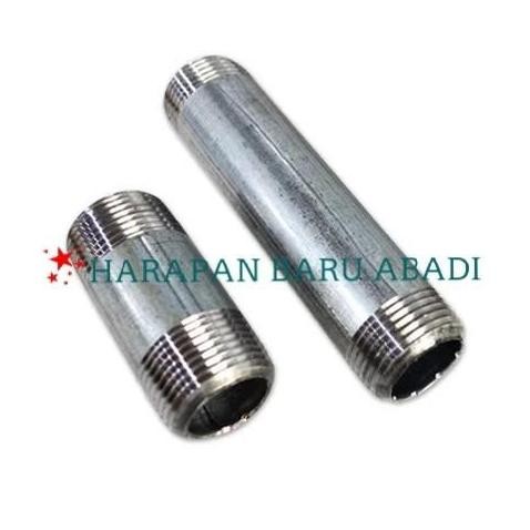 Pipa Nepel Ss316 1/2" Inch 10Cm / Pipa Neple /Nipple Ss316