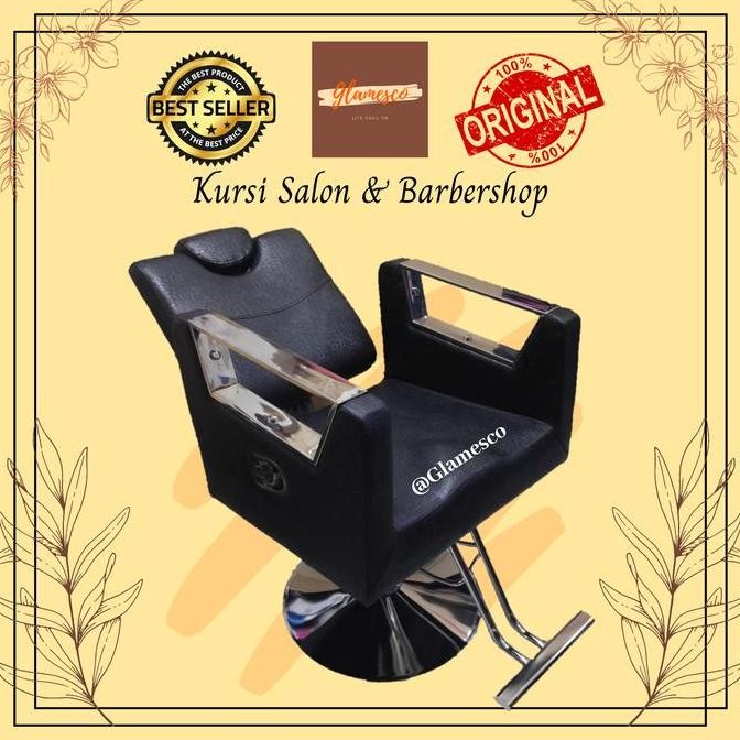 Kursi Salon/Kursi Hidrolik Barbershop/Kursi Stainless/Kursi Import