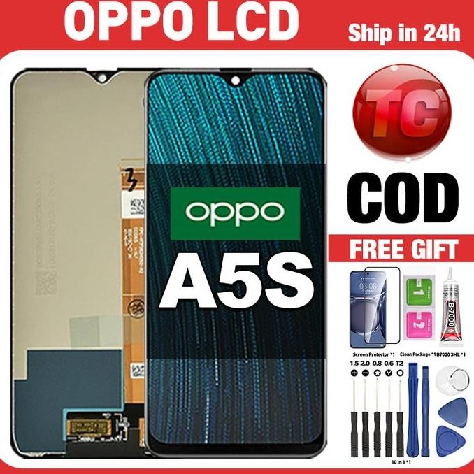 TERLARIS - Original Lcd OPPO A5S fullset ori asli Layar hp touchscreen Sentuh Versi Tinggi COD