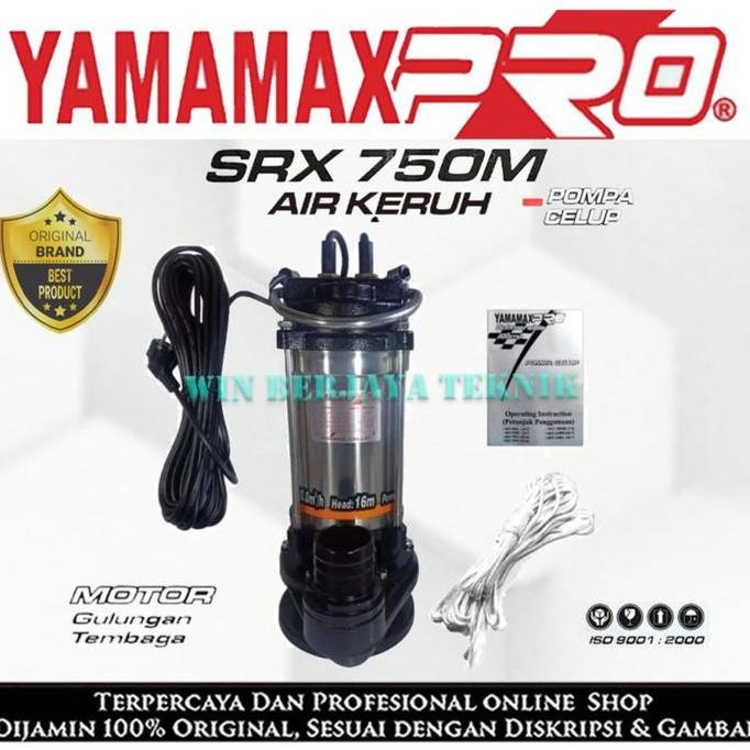Yamamax Srx 750 M Pompa Celup Air Kotor Keruh 2 Inch Srx 750 Manual
