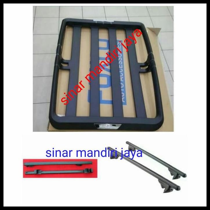 GRATIS ONGKIR PAKET RACK HUMMER+CROSS BAR JEPIT ROOF RAIL RUSH/TERIOS LAMA 
