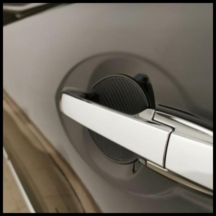 BEST DEAL OUTER HANDLE KARET PROTECTOR MOBIL ETIOS VALCO PELINDUNG PINTU CARBON 