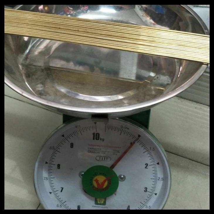 TERBARU KAWAT LAS KUNINGAN 3MM HAKANSSON - KAWAT LAS BATANGAN KUNINGAN 3MM 