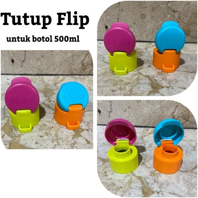 new  Tupperware Tutup Eco botol ukuran 500ml