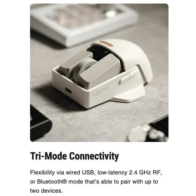 ready Lofree TOUCH Tri-Mode Wireless Mouse