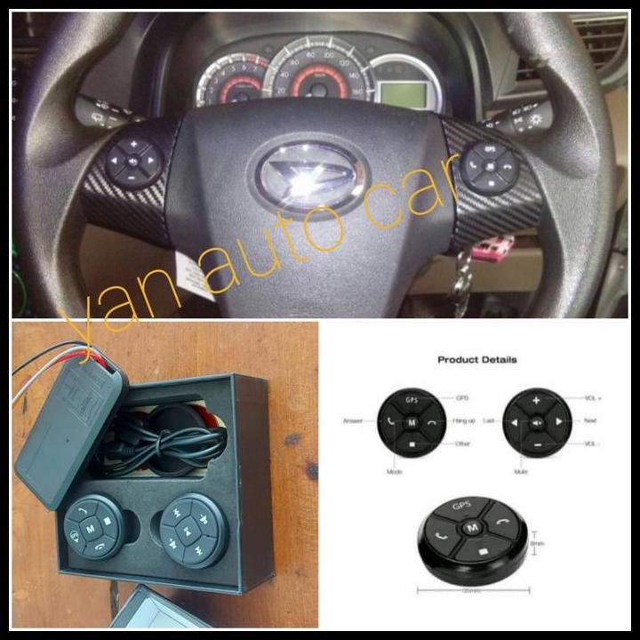 TERBARU REMOTE STIR MOBIL AVANZA STEERING WIRELES REMOTE CONTROL MUSIC GPS 