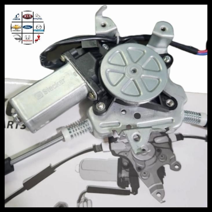 DISKON REGULATOR MOTOR POWER WINDOW DEPAN NISSAN XTRAIL T30 KIRI STECKER 