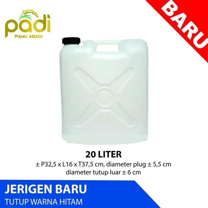 new  jerigen 10 liter kondisi baru