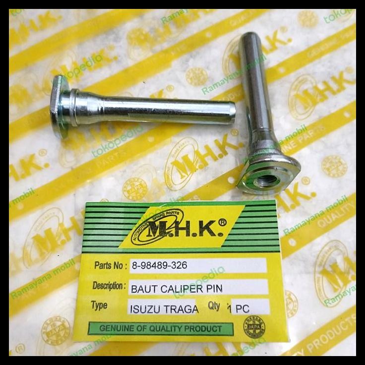 TERMURAH BOLT BAUT CALIPER PIN (9,8 X13 X 72) PEN KALIPER CALIPER MOBIL TRAGA 4JA1-L, D-MAX 
