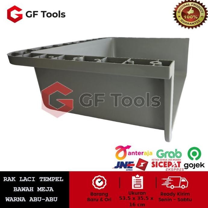 new  Kotak Rak Tempel Laci Bawah Penyimpanan Meja Belajar Meja Sekolah Plastic Drawer Organizer