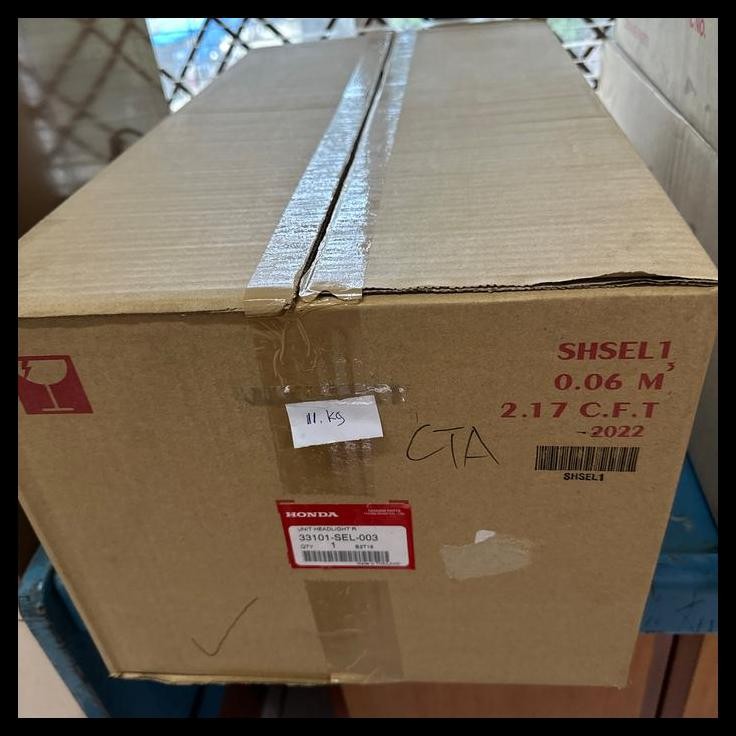 TERMURAH HONDA GENUINE 33101-SEL-003  HEAD LAMP RH HONDA CITY GD8 IDSI, CITY GD8 VTEC 