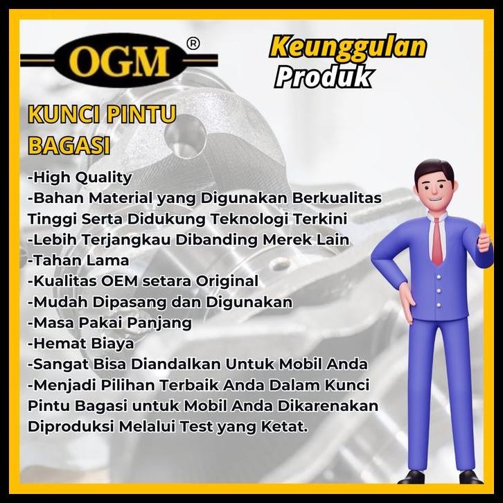 BEST DEAL OGM-KUNCI PINTU DOOR LOCK BAGASI MOBIL TOYOTA KIJANG KAPSUL 1997-2002 