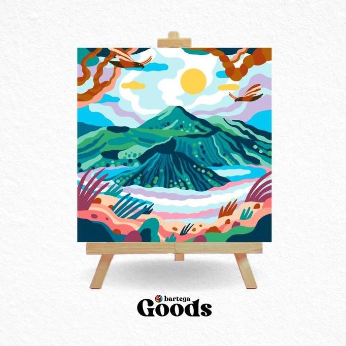 

Paint By Number - Majestic Mount Bromo - Spanram