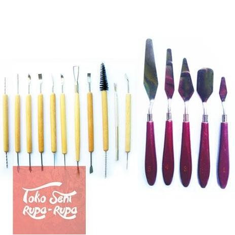 

Paket Alat Membuat Patung Dan Lukis (Sculpting Tools & Pisau Palet)