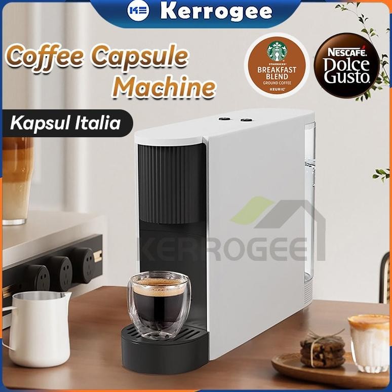 Coffee Capsule Machine - Mesin Kopi Kapsul Cocok Nescafe/Nespresso/Starbucks Coffee Maker Capsule Di
