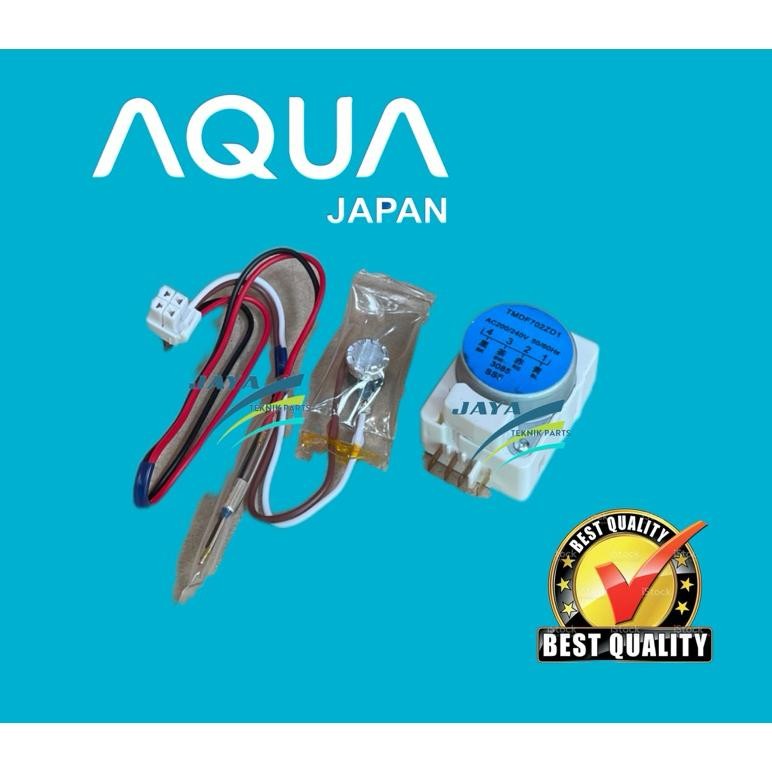 Timer Defrost Bimetal fuse kulkas AQUA 2 pintu 1 Set / Timer Kulkas AQUA 2 Pintu DiM