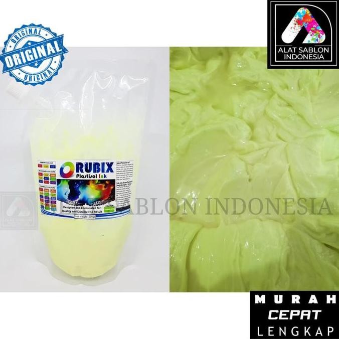 

Tinta Sablon Plastisol Rubix Glow In The Dark 200Gr