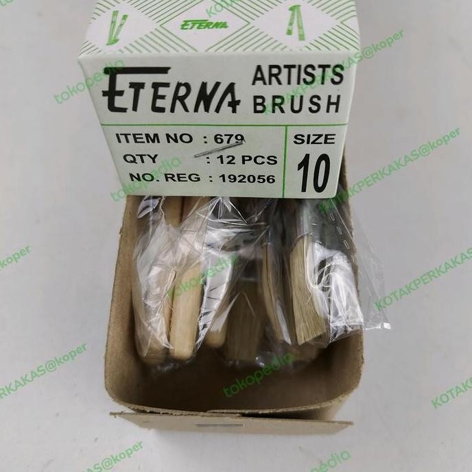 

Kuas Lukis Eterna Nomor 10 Per 1 Lusin