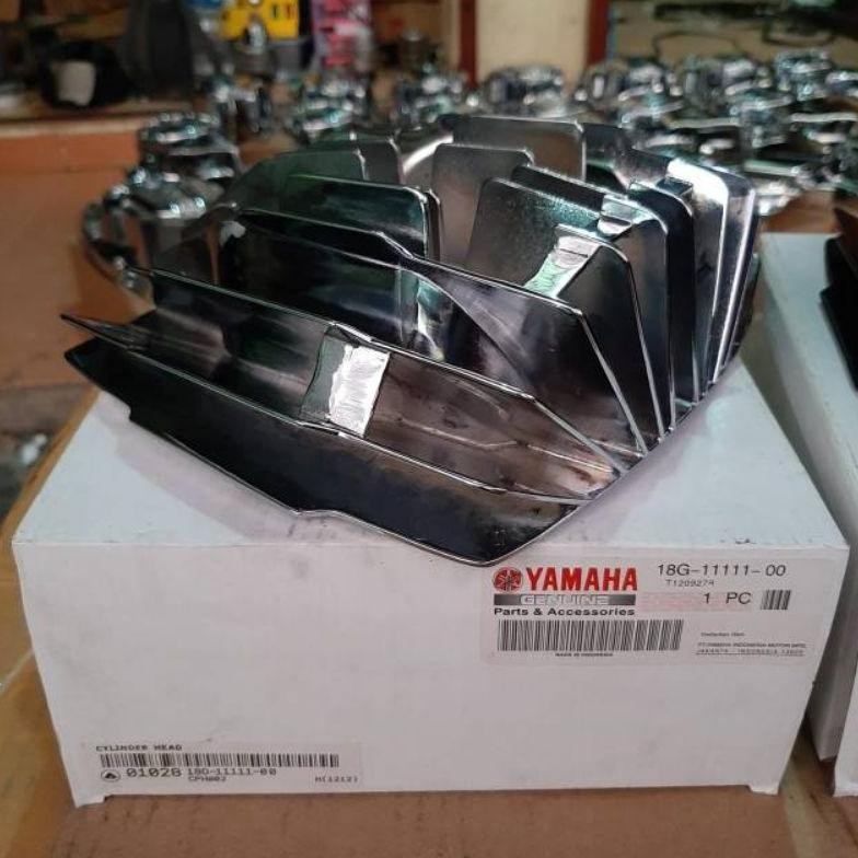 KOP NANAS RX KING KOP NANAS YZ 18g HEAD SILINDER BELIMBING RX K RX S RX Z  RX SPESIAL (KROM KONTES)