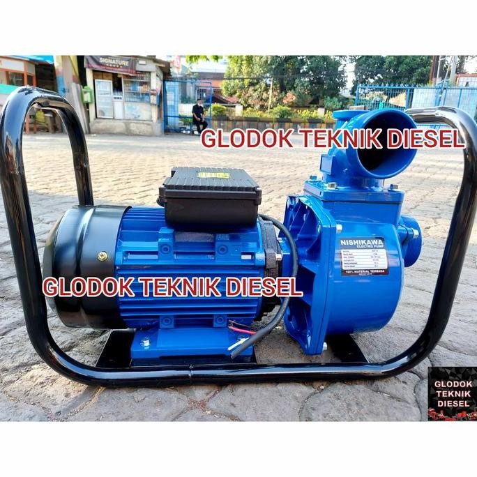 POMPA AIR ALKON 3 INCH LISTRIK NISHIKAWA NEP-30 ELECTRIC WATER PUMP