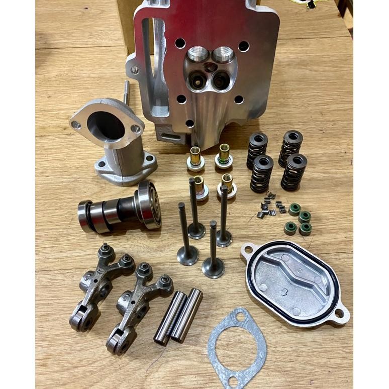 head 4 klep grand supra kop grand klep 4 cylinder head 4 klep C series XGP