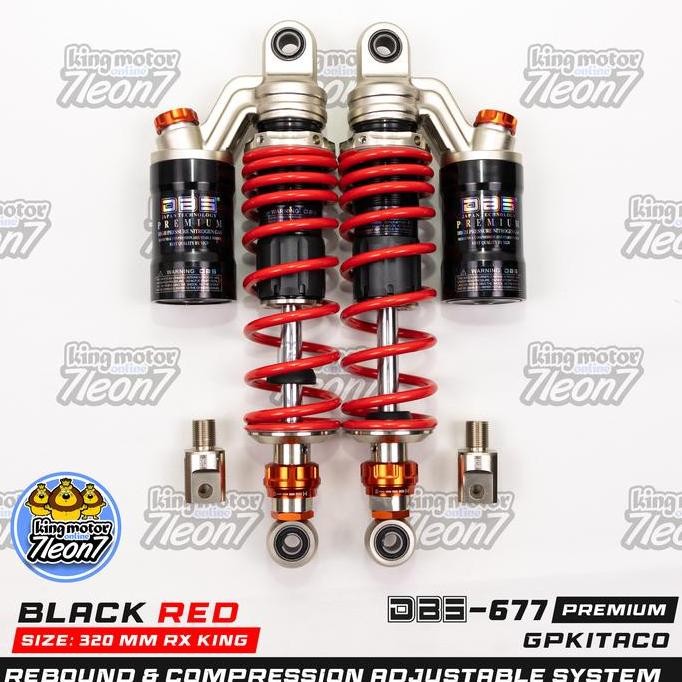 Shock DBS Premium 677 GP Kitaco 320 RX King Ter W175 CB100 Verza GL