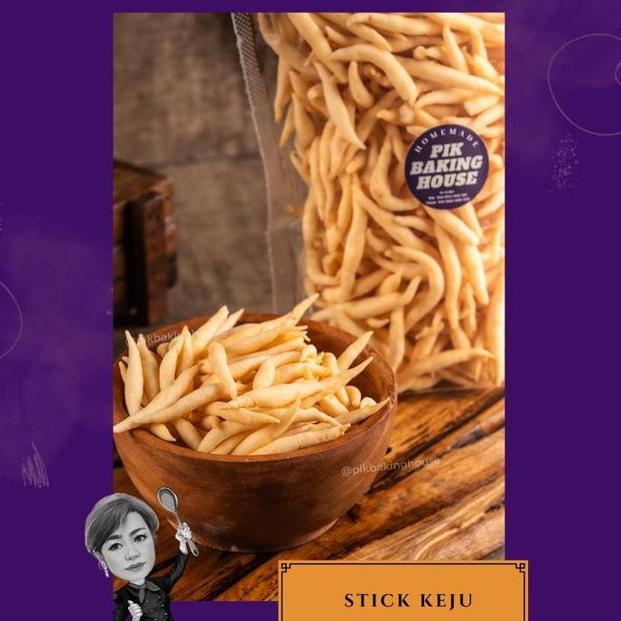 

Cheese Stick Keju Renyah - Cemilan Stik Keju Gurih 250Gr