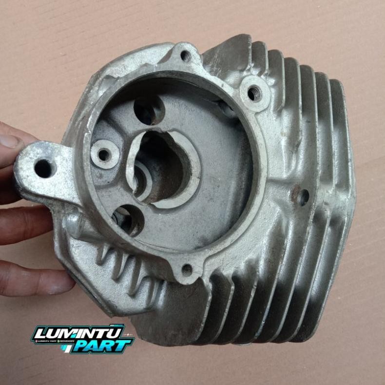 Blok head cylinder CB 100 CB Gelatik Silinder head kop CB Gelatik CB100 ori baru