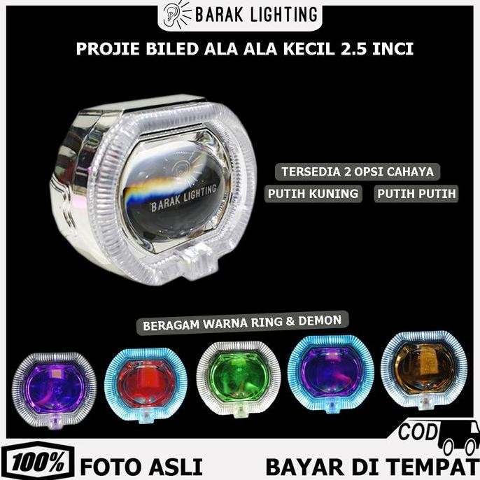 PROJIE BILED MINI 2.5 INCH ALA ALA UNIVERSAL MOTOR MOBIL