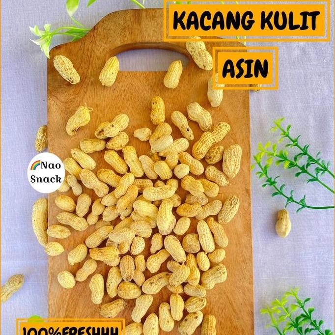 

Kacang Kulit Asin 1Kg Kacang Kulit Sangrai Asin - Produk Segar Baru, Tanpa Pengawet - Cemilan, Food, Makanan, Diet, Snack