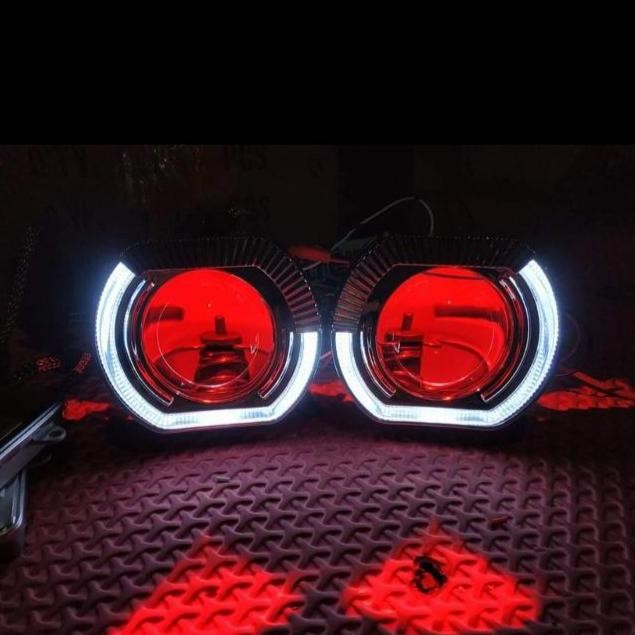 SHROUD BMW NEW 3 INCH CH20 PROJIE PROJECTOR HID BILED MOBIL MOTOR