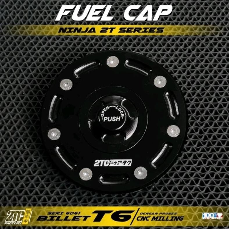 TUTUP TANGKI NINJA R SS RR FUL CAP 2TC ORINAL tutup tangki ninja 2tc