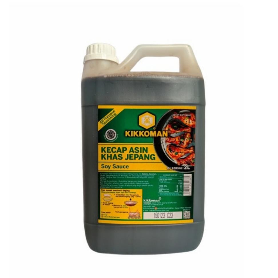 

Kikkoman Soy Sauce Kecap Asin Khas Jepang 2 Ltr