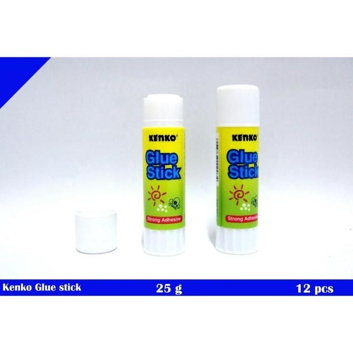 

Kenko Lem Stick 25 Gram Glue Stick Kertas Isi 12 Pcs Murah Kantoran