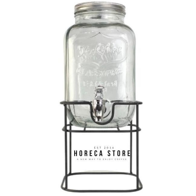 Gosend/Grab Only Infused Water Dispenser Galon Jus Kaca 8 Liter