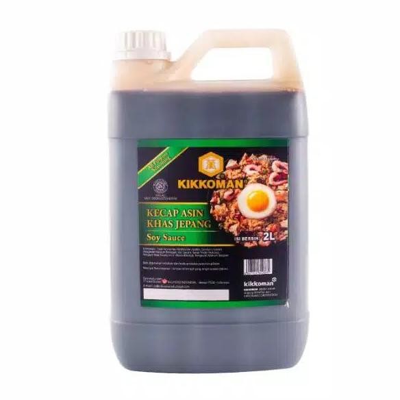 

Kikkoman Halal Soy Sauce Kecap Asin Khas Jepang Shoyu Jepang 2L