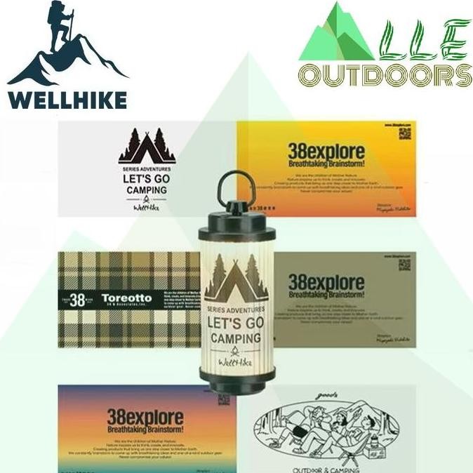 Wellhike Led Outdoor Camping Light 38Explorer, Lampu Camping Co