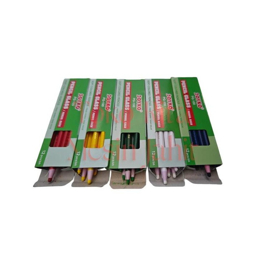 

Pensil Kapur Joyko PG-100 1 Lusin - Pensil Kaca Chalk Pencil Joyko Original