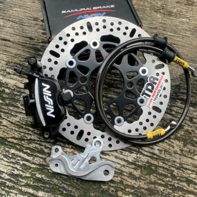 Paket Mio Sporty 5Tl Kaliper 2P Nssn Samurai+Disc+Selang Rem Depan Mio Sporty 5Tl