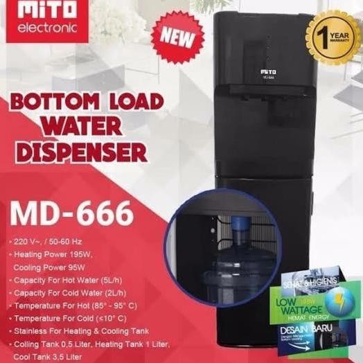 Dispenser Mito Md 666/Dispenser Mitochiba Md-666/Dispenser Tinggi Mito