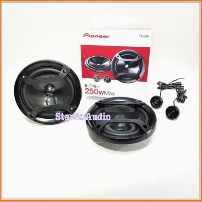 Speaker Split Komponen Pioneer Ts-G160C 6.5 Inch 2 Way Woofer Tweeter