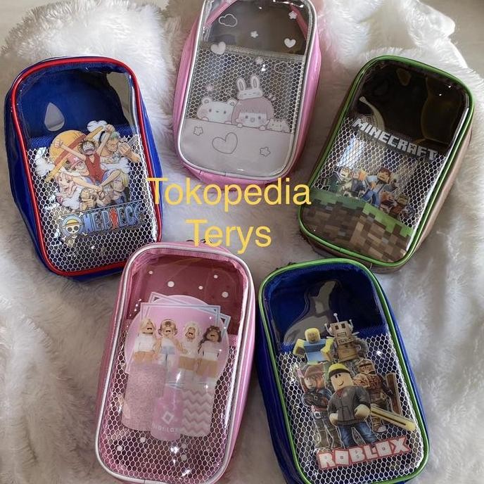 

Tempat Pensil/Tas Pensil/Kotak Alat Tulis Anak Sekolah/Roblox/Lucu Stationery