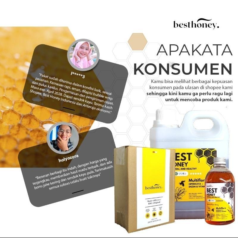 

Rkm Best Honey Madu Asli Multiflora 1 Kg / 500Gr
