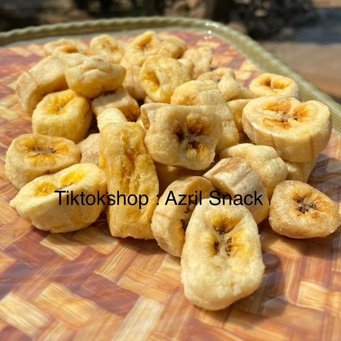 

Rkm Keripik Pisang Kepok Oven 500 Gr Original Tanpa Cokelat