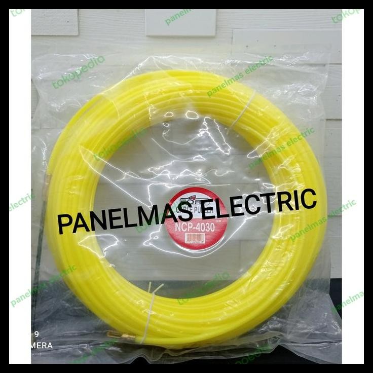 BEST DEAL NYLON CABLE PULLER PENARIK KABEL NCP-4030 30METER KUNING FORT 