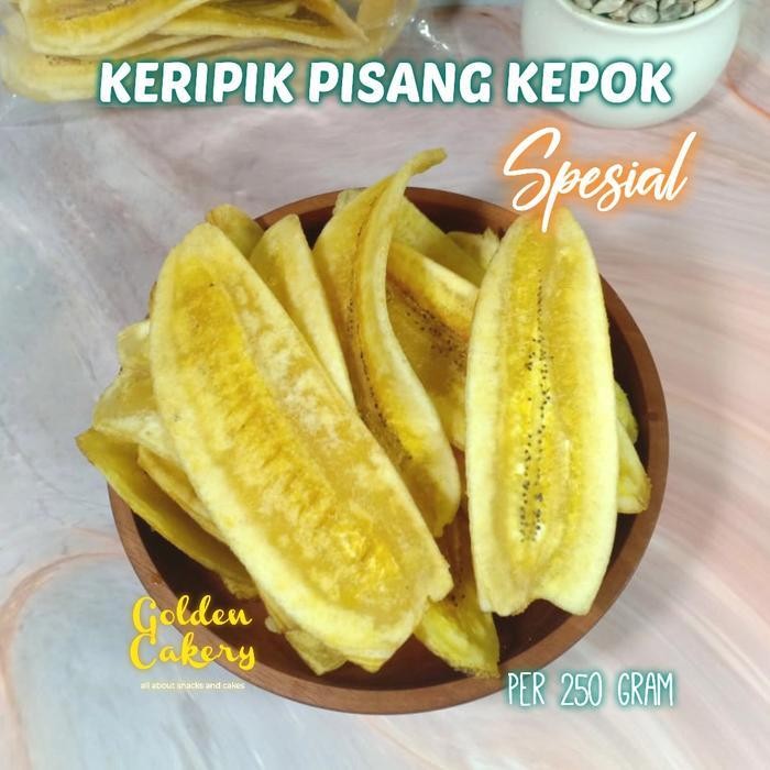 

Rkm Keripik Pisang Kepok Isi Bersih 250 Gram Terlaris